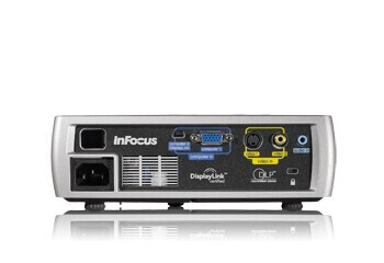 InFocus IN1102 Mobiler Beamer mit 2200 ANSI-Lumen und WXGA Auflösung