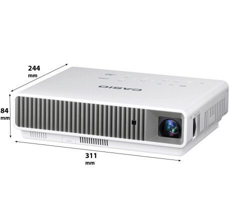 Casio XJ-M251 Business Beamer mit 3000 ANSI-Lumen und WXGA Auflösung