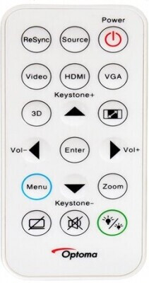 Optoma W316 3D Heimkino Beamer mit 3400 ANSI-Lumen und WXGA Auflösung