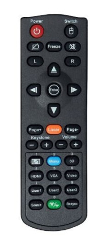 Optoma EH416 Business Beamer mit 4200 ANSI-Lumen und Full-HD Auflösung