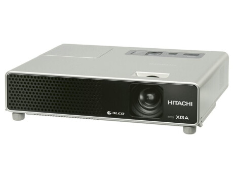 Hitachi CP-X1 Mobiler Beamer mit 2000 ANSI-Lumen und XGA Auflösung