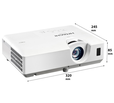 Hitachi CP-EW300N Business Beamer mit 3000 ANSI-Lumen und WXGA