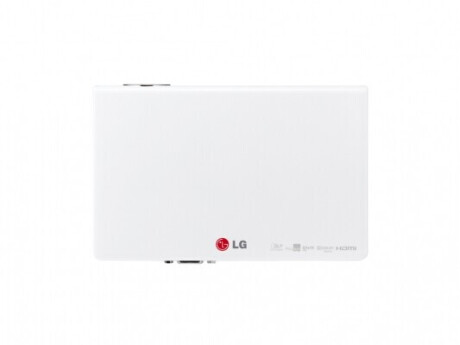 LG PB62G Mini Beamer mit 500 ANSI-Lumen und WXGA Auflösung