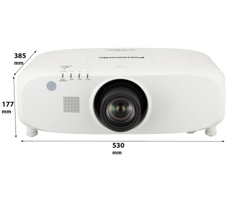 Panasonic PT-EW540EL (ohne Objektiv) Beamer, 5000 ANSI-Lumen, WXGA