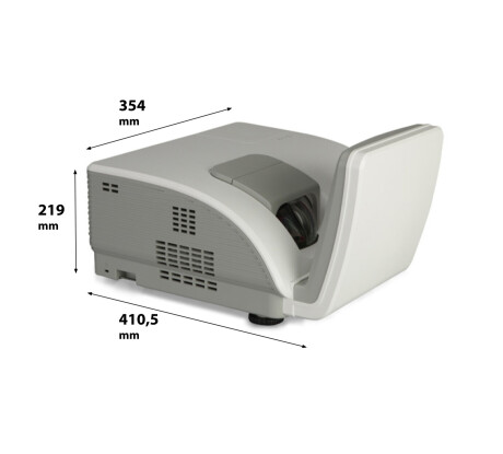 Vivitek D795WT+Wandhalterung Kurzdistanzbeamer, 3000 ANSI-Lumen, WXGA