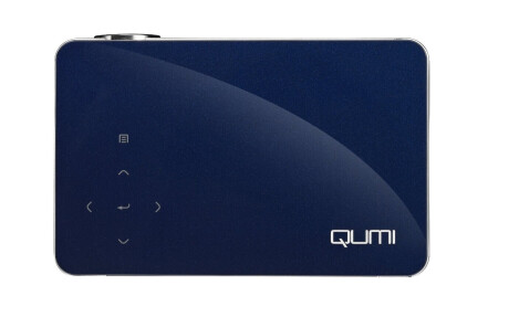 Vivitek Qumi Q5 (blau) Mini Beamer mit 500 ANSI-Lumen und WXGA