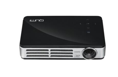 Vivitek Qumi Q5 (schwarz) Mini Beamer mit 500 ANSI-Lumen und WXGA