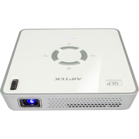 Aiptek MobileCinema i120 Mini Beamer mit 120 ANSI-Lumen und WVGA