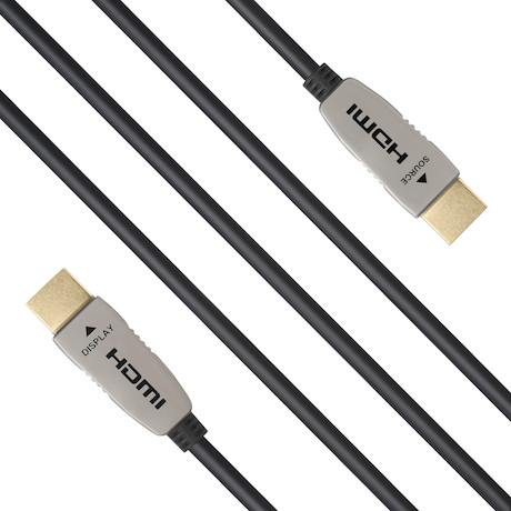 celexon UHD Optical Fibre HDMI 2.0b Active Kabel 10m, schwarz