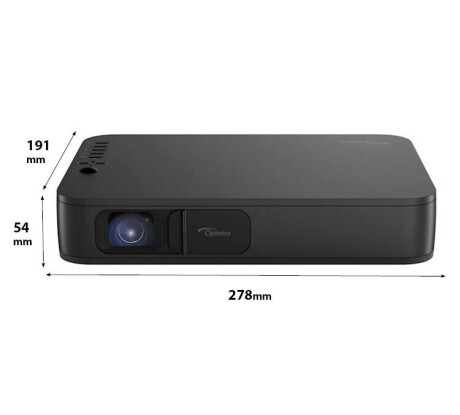 Optoma LH200 Mini Beamer mit 2000 ANSI-Lumen und Full-HD Auflösung