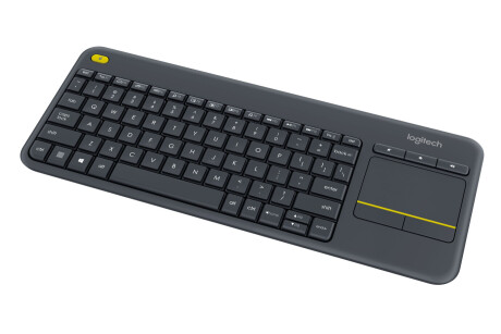 Logitech K400 Plus Tastatur, kabellos, schwarz