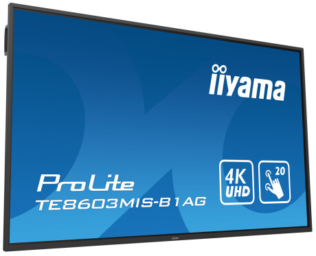iiyama Prolite TE8603MIS-B1AG 86'' LCD Touch-Display mit 4K UHD Auflösung