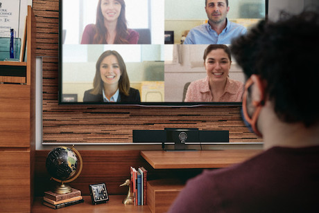 Polycom Studio USB-Video-Soundbar - 4K, 120° FOV, 5x Zoom