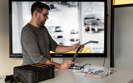 celexon Dokumenten-Kamera DK500 mit Tragetasche M - Demoware