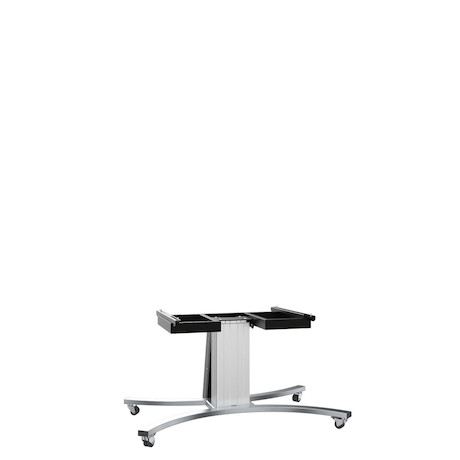 celexon Expert elektrisch höhenverstellbarer Display-Rollwagen Adjust-V4270S mit Kippfunktion - 28cm