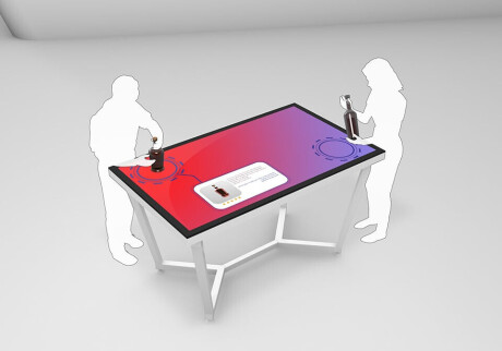 NEC 65" MultiTouch-Tisch mit Objekterkennung