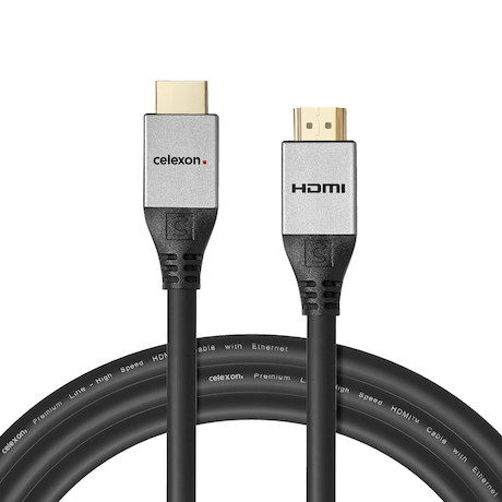 celexon HDMI Kabel mit Ethernet - 2.0a/b 4K 10,0m - Professional Line