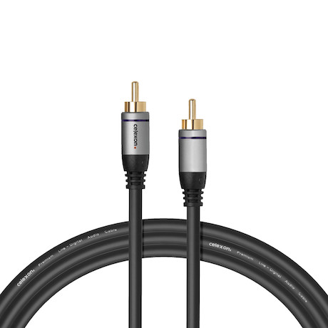 celexon Cinch Digital Audiokabel 5,0m - Professional Line