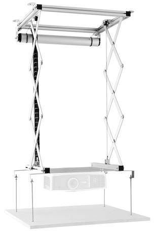 celexon Beamer Deckenlift PL1000 - max. ausfahrbar bis 96 cm - 15kg Traglast - Demo