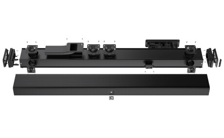 AUDAC IMEO2 - Professionelle 3-Wege-Soundbar