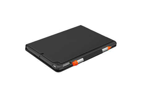 Logitech Slim Folio Tastatur und Foliohülle für Apple 10.2-inch iPad (7. Generation, 8. Generation),