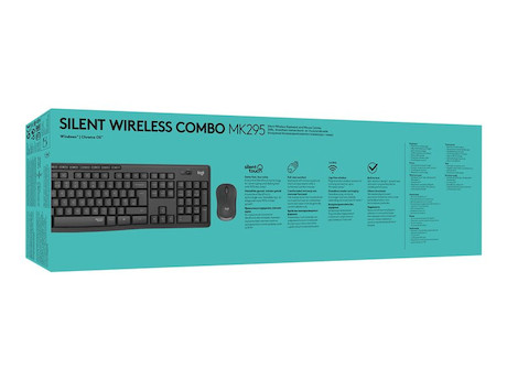Logitech MK295 Silent Wireless Combo - Tastatur und Maus Set - Demo