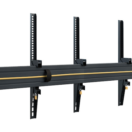 Hagor comPROnents® Menuboard Deckenhalterung für 5 Displays 46-65" Portrait| max. VESA 400x600
