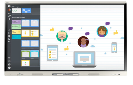 SMART Board MX286-V4 interaktives Display mit iQ