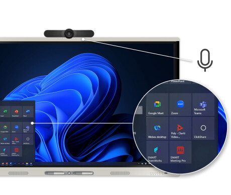 SMART Board MX286-V4-PW interaktives Display mit iQ