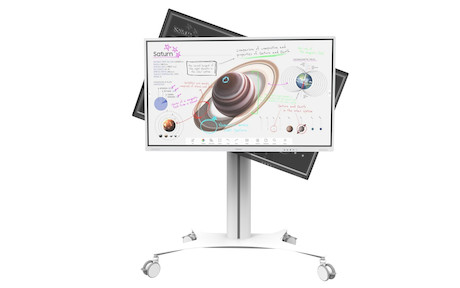 celexon Expert Display-Rollwagen Seoul für Samsung FLIP - Demo