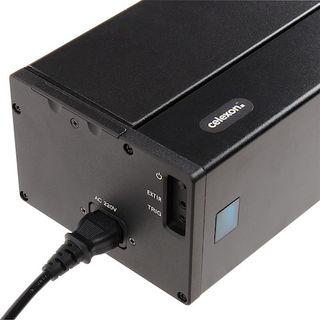 celexon UST Hochkontrast Bodenscheren Leinwand - HomeCinema Plus, 110" schwarz - Demo