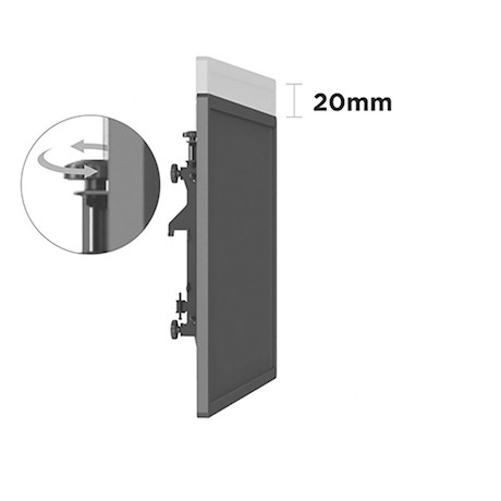 Hagor CPS Videowall-Deckenhalterung C2x2 46 - 55"