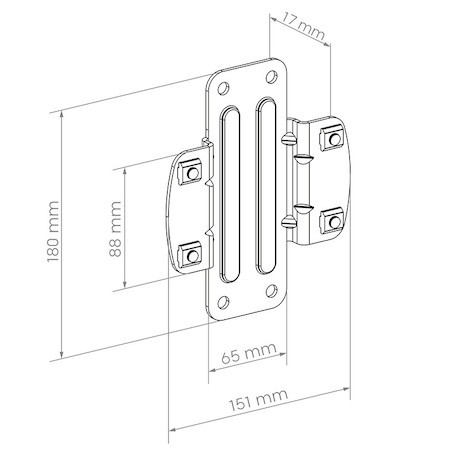 Hagor CPS - Wall Adapter Super Slim