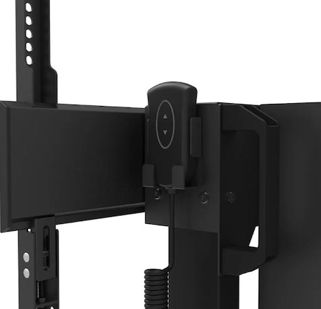 Neomounts FL55-875BL1 motorisierter Bodenständer für 55-100" Bildschirme - Schwarz