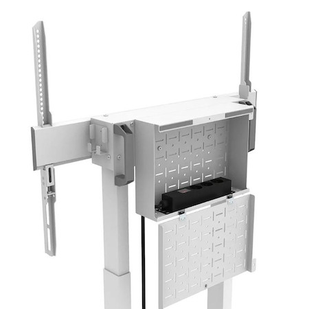 Neomounts FL55-875WH1 motorisierter Bodenständer für 55-100" Bildschirme - Weiß