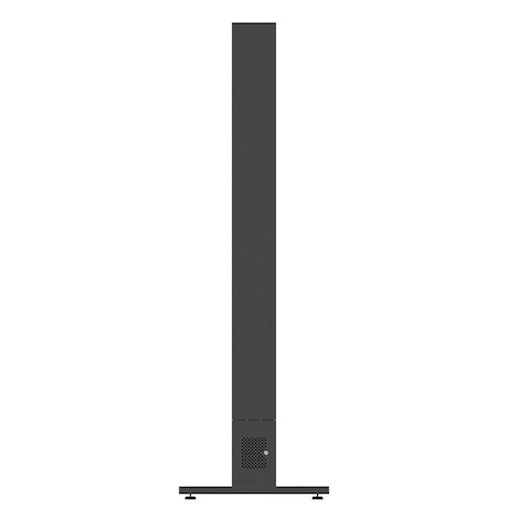 Hagor HP Kiosk 75" FS – B2B Indoorstele für zwei Bildschirme, Back-to-Back | Portrait-Format | Bilds