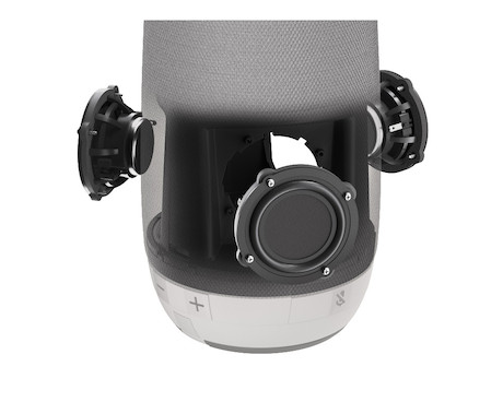 Owl Labs Meeting Owl 3 Premium Kamera mit 360°-Kamera, Mikrofon und Lautsprecher + Erweiterungsmikro