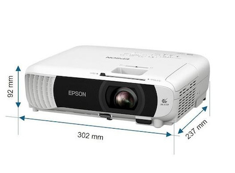 Epson EB-W55 WXGA Beamer für Heimkinoabende, Schule und Business-Präsentationen