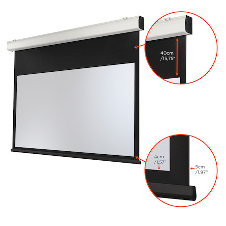celexon Leinwand Motor Expert XL 350 x 197 cm - Demoware