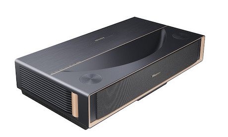 Hisense PT1 Laser Cinema UST 4K Projektor mit Auto Screen Fit, Filmmaker Mode und Smooth Motion