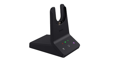 Yealink WH68 DECT & Bluetooth kabelloses Dual Headset | UC | mit Workstation