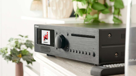 Block CVR-200 Blu-ray Internet Receiver mit 2x 100W Musikleistung für Streaming und Video-Wiedergabe