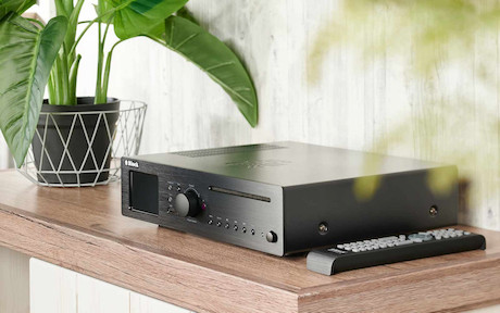 Block CVR-10 Internet-Receiver mit 2x 30 Watt Musikleistung in Saphirschwarz