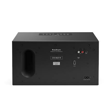 Audio Pro C10 MkII W wireless Multiroom-Lautsprecher in Schwarz