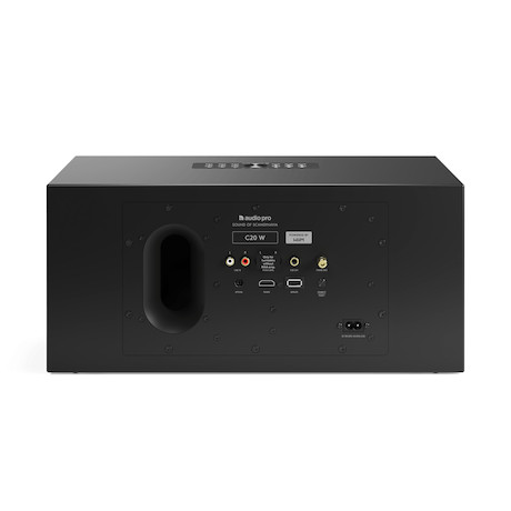 Audio Pro C20 W Smarter Stereo-Lautsprecher in Schwarz