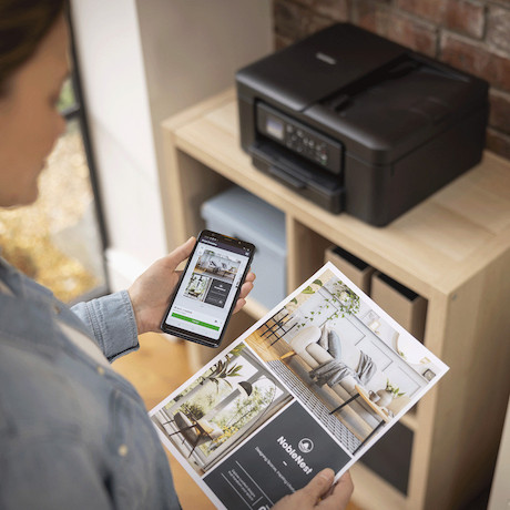 Brother DCP-J1360DW kompaktes 3-in-1 Tinten-Multifunktionsgerät