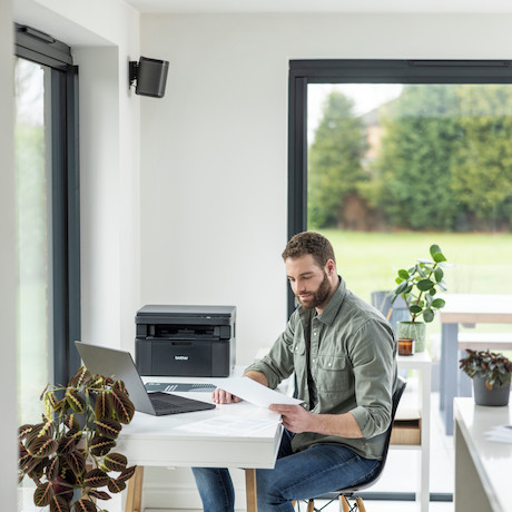 Brother DCP-L1640W kompaktes 3-in-1 Monolaser-Multifunktionsgerät