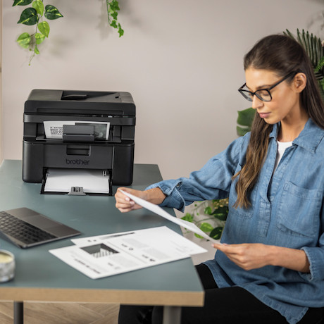 Brother DCP-L1660W kompaktes 3-in-1 Monolaser-Multifunktionsgerät