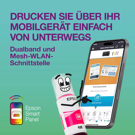 Epson EcoTank ET-4950 A4-Multifunktionsdrucker mit Wi-Fi und AirPrint Tintentank