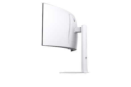 LG UltraGear™ 34GX90SA-W 34" OLED curved Smart-Gaming-Monitor mit 240 Hz, webOS und LG AI